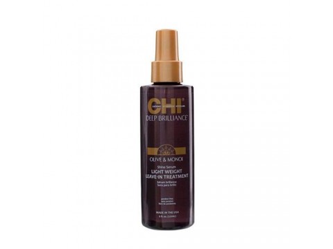 CHI Deep Brilliance Olive&Monoi Nenuskalaujamas Plaukų Serumas, 177 ml